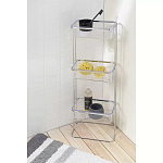 Полка напольная трехъярусная для ванной Bathroom Floor Shelf варинант исполнения - 6 | Loft Concept в Рязани