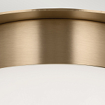 Потолочный светильник с белым матовым шарообразным плафоном Kichler варинант исполнения - 4 | Loft Concept в Рязани