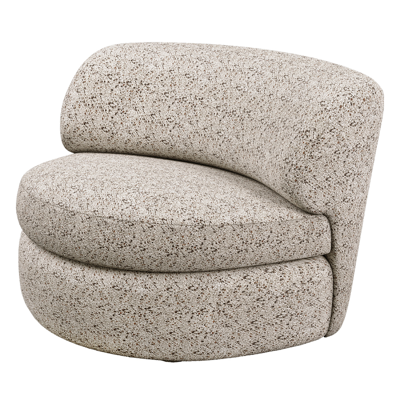 Кресло Ulysses Молочный Серый в Рязани | Loft Concept 