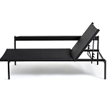 Диван-шезлонг черный Annet варинант исполнения - 4 | Loft Concept в Рязани