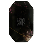 Шкатулка из эпоксидной смолы с цветами черная Epoxy Resin Pink Flowers Box Black варинант исполнения - 1 | Loft Concept в Рязани