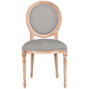 Стул из массива бука светло-серый Solid Luxury