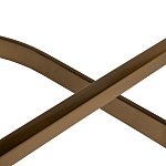 Стул барный букле бежевый с каркасом цвета матовое золото Tactility варинант исполнения - 4 | Loft Concept в Рязани