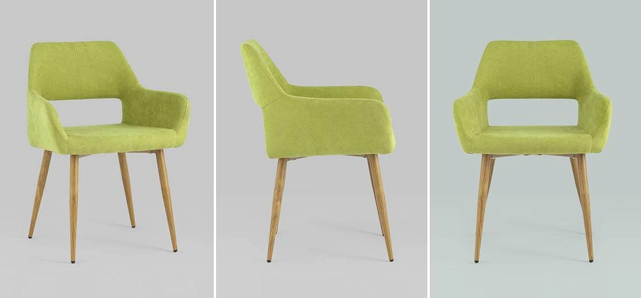 Стул NEASAN Chair Зеленый лайм Стул NEASAN Chair Зеленый лайм - Loft-Concept в Рязани