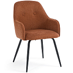 Кресло обеденное на металлических ножках Mazzi Chair варинант исполнения - 2 | Loft Concept в Рязани