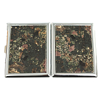 Портсигар на 10 сигарет с газовой зажигалкой из натурального камня Эвдиалит Stone Cigarettes Cases варинант исполнения - 4 | Loft Concept в Рязани