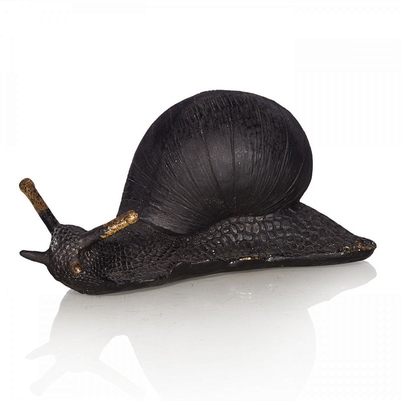 Статуэтка Black Snail Черный Статуэтка Black Snail Черный в Рязани | Loft Concept