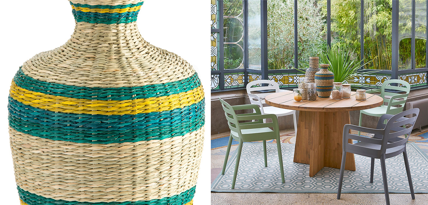 Ваза Wicker Vase бамбук Ваза Wicker Vase бамбук - Loft-Concept в Рязани