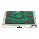 Портсигар на 10 сигарет с газовой зажигалкой из натурального камня Малахит Stone Cigarettes Cases варинант исполнения - 5 | Loft Concept в Рязани