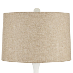 Торшер с белым каркасом и тканевыми абажуром Natural Stems варинант исполнения - 4 | Loft Concept в Рязани