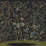 Обои ручная роспись St Laurent Casino metallic silk варинант исполнения - 2 | Loft Concept в Рязани