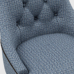 Мебельная ткань Шенилл голубой цвет 142 см T4-49 варинант исполнения - 12 | Loft Concept в Рязани