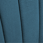 Барный стул со спинкой на 4-х деревянных ножках Синий Велюр Ava Charm варинант исполнения - 4 | Loft Concept в Рязани