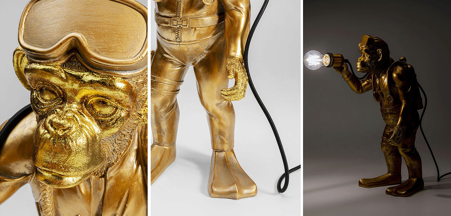 Настольная лампа Monkey Diver Table Lamp Настольная лампа Monkey Diver Table Lamp - Loft-Concept в Рязани