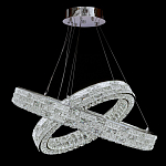 Люстра на 2 кольца с текстурной огранкой Reflection of Reality варинант исполнения - 7 | Loft Concept в Рязани