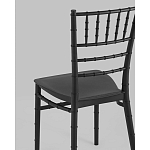Стул Chiavari пластик черный варинант исполнения - 3 | Loft Concept в Рязани