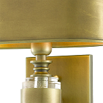 Бра с овальным абажуром на прозрачном основании Masculinity варинант исполнения - 1 | Loft Concept в Рязани