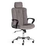 Кресло компьютерное City Chair хром флок варинант исполнения - 2 | Loft Concept в Рязани