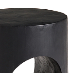 Приставной столик черного цвета AMORPHOUS варинант исполнения - 3 | Loft Concept в Рязани