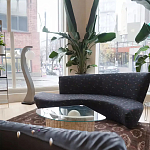 Дизайнерский журнальный стол в виде раковины с жемчужиной под прозрачной столешницей Fahin варинант исполнения - 4 | Loft Concept в Рязани