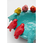 Декоративное дизайнерское блюдо разноцветные попугаи  варинант исполнения - 2 | Loft Concept в Рязани