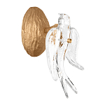 Бра с прозрачной стеклянной фигуркой птички Serip Voa варинант исполнения - 3 | Loft Concept в Рязани