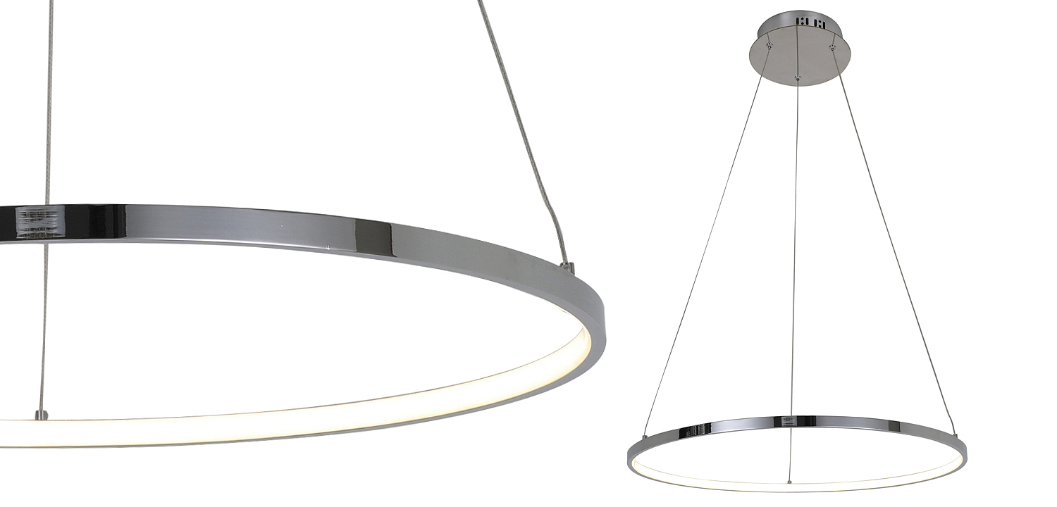 Люстра Ring Horizontal chromium 60 Люстра Ring Horizontal chromium 60 - Loft-Concept в Рязани