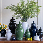 Ваза с крышкой однотонная Высота 48 см Chinoiserie Ceramics варинант исполнения - 6 | Loft Concept в Рязани