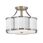 Потолочный светильник с декоративными заклепками Hinkley  варинант исполнения - 11 | Loft Concept в Рязани