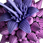 Статуэтка тропический фрукт Tropical Fruit Alien Blue Tulip варинант исполнения - 2 | Loft Concept в Рязани