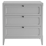 Комод с 3-мя ящиками серый Silva Grey Chest of Drawers варинант исполнения - 1 | Loft Concept в Рязани
