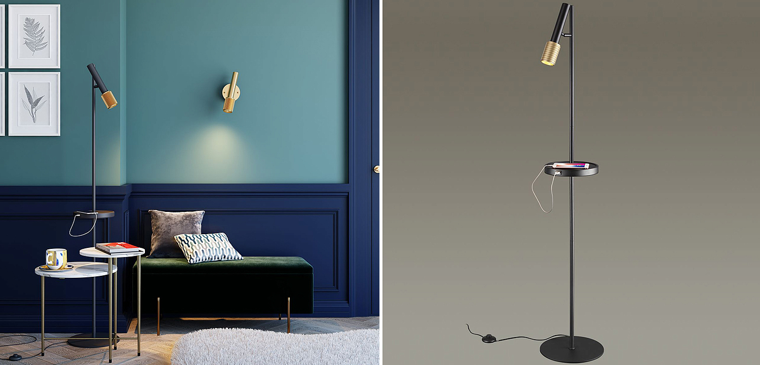 Торшер Eneko Floor Lamp Торшер Eneko Floor Lamp - Loft-Concept в Рязани