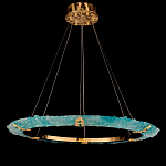 Люстра в форме кольца с цветочным декором Warm Heavenly Light варинант исполнения - 4 | Loft Concept в Рязани