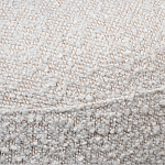 Кресло без подлокотников с обивкой из белой ткани букле Pacification варинант исполнения - 3 | Loft Concept в Рязани