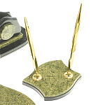 Настольный письменный набор из змеевика из 7-ми элементов Successful Leader варинант исполнения - 8 | Loft Concept в Рязани