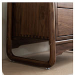 Вешалка деревянная с 2- мя ящиками Moon Walnut Furniture варинант исполнения - 10 | Loft Concept в Рязани