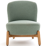 Кресло на деревянных ножках Olguin Green Chair варинант исполнения - 2 | Loft Concept в Рязани