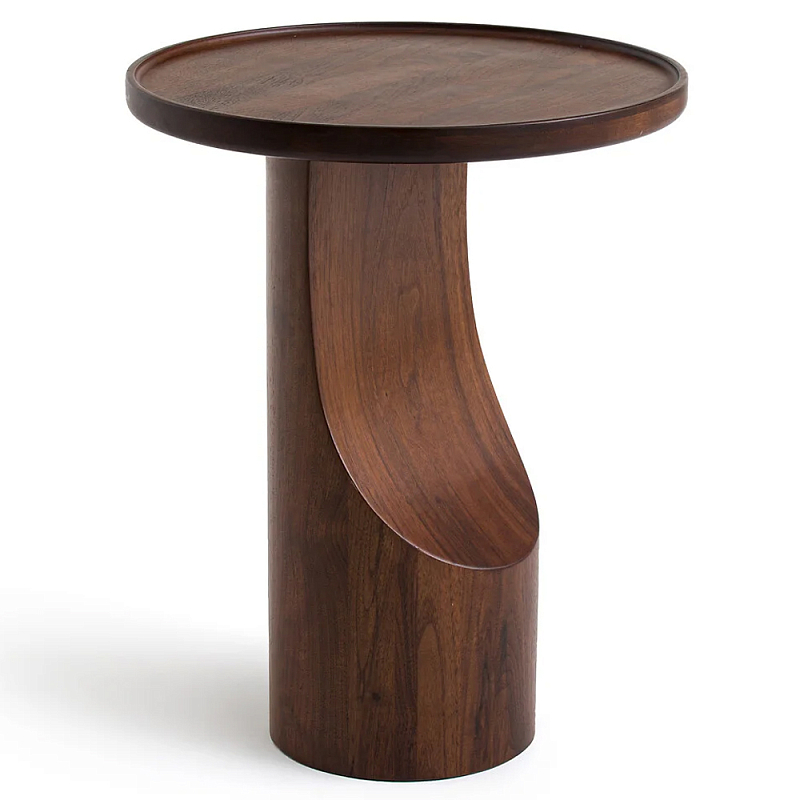 Приставной столик из массива дерева Walnut Орех Приставной столик из массива дерева Walnut Орех в Рязани | Loft Concept