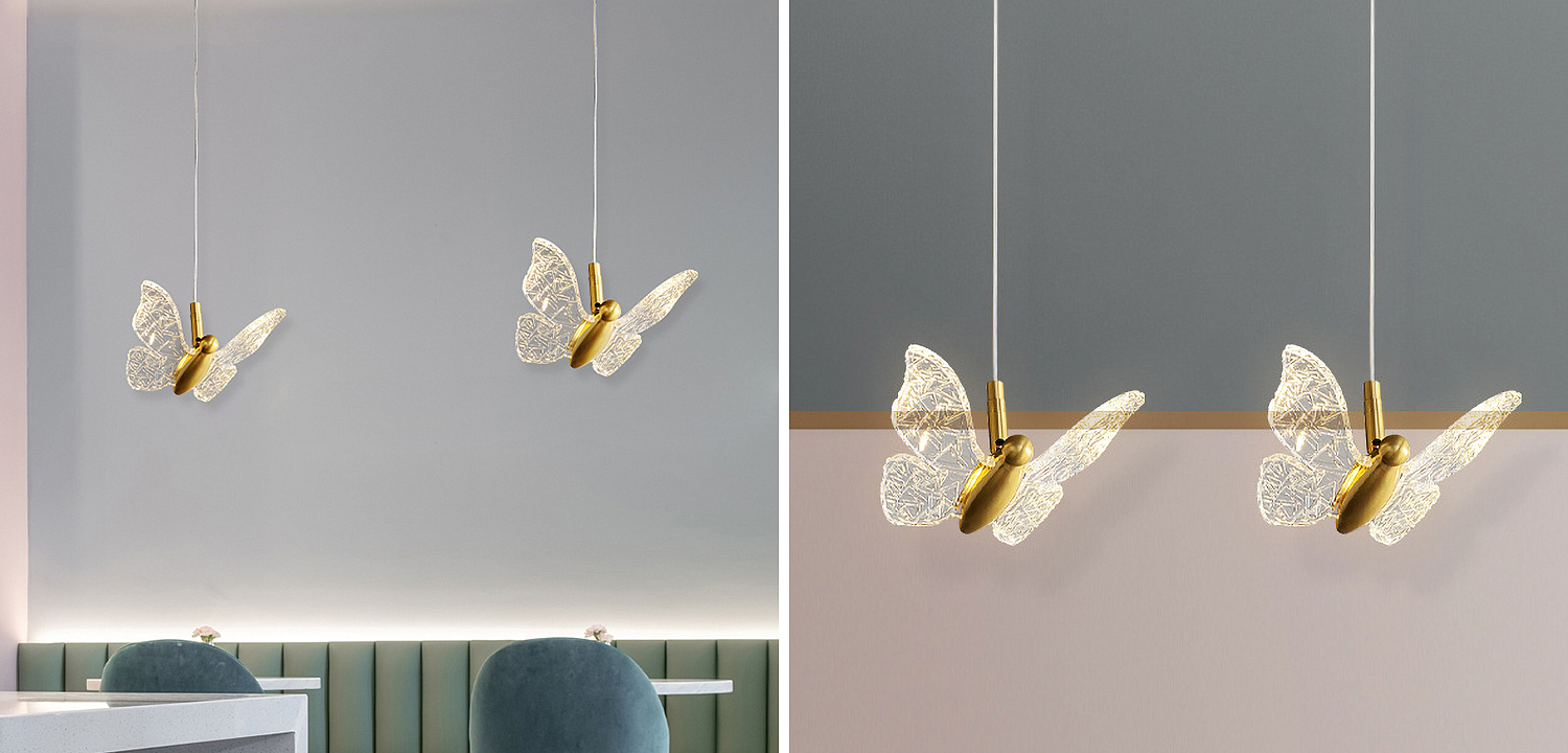 Butterfly Pendant Lamp H Butterfly Pendant Lamp H - Loft-Concept в Рязани