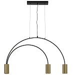 Линейный светильник с дугообразным каркасом Daviau Linear Arch Light 3 варинант исполнения - 2 | Loft Concept в Рязани