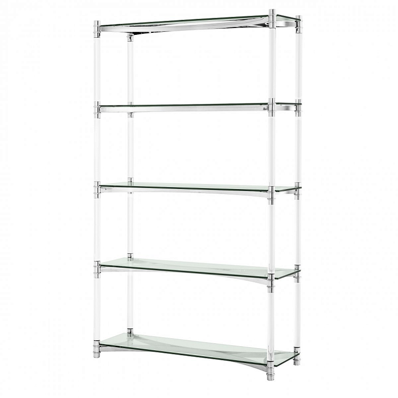 Стеллаж Eichholtz Cabinet Trento Stainless Steel Нержавеющая сталь Прозрачное Стекло Стеллаж Eichholtz Cabinet Trento Stainless Steel Нержавеющая сталь Прозрачное Стекло в Рязани | Loft Concept