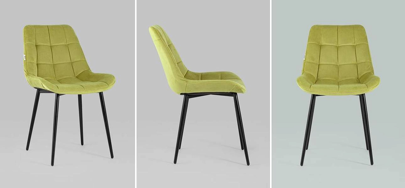 Стул NANCY Chair Зеленый лайм Стул NANCY Chair Зеленый лайм - Loft-Concept в Рязани