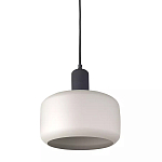 Подвесной светильник с круглым бежевым плафоном Quentin варинант исполнения - 2 | Loft Concept в Рязани