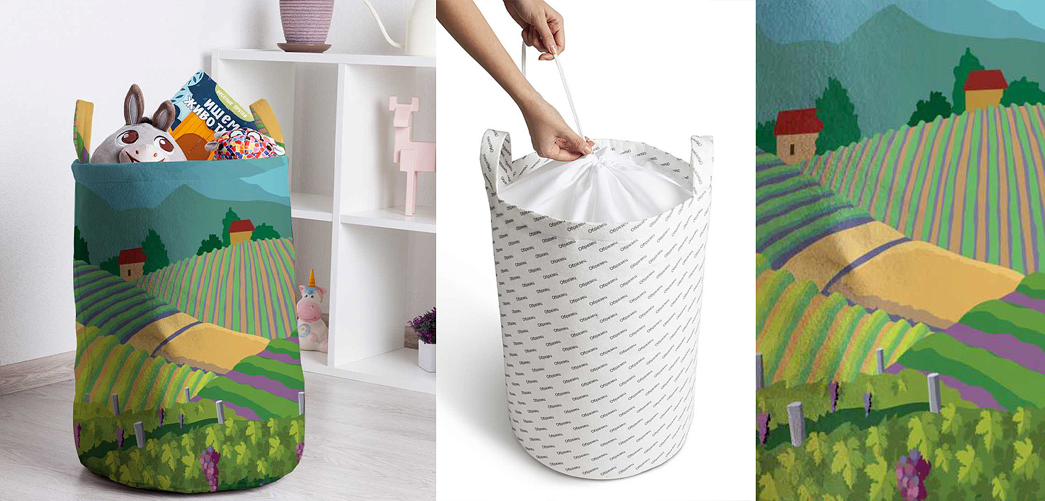 Корзина Vineyards Basket Корзина Vineyards Basket - Loft-Concept в Рязани