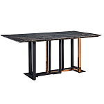 Стол обеденный со стальными ножками оригинальной формы Gourmet Meal варинант исполнения - 1 | Loft Concept в Рязани