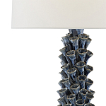 Настольная лампа с корпусом из цветков колокольчика Cascade of Blue Flowers варинант исполнения - 1 | Loft Concept в Рязани