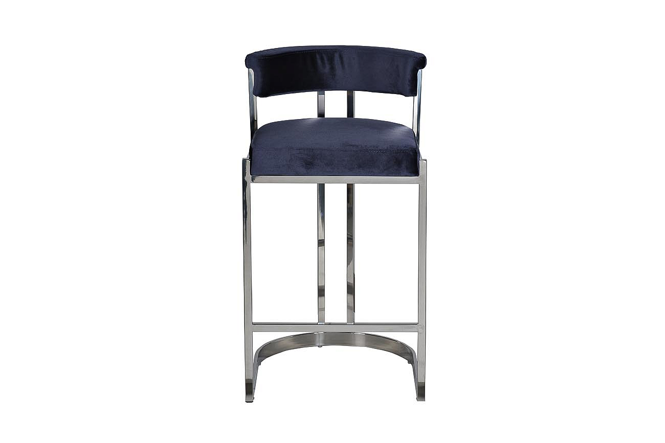 Стул барный Moselle dark blue Стул барный Moselle dark blue - Loft-Concept в Рязани