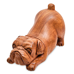 Статуэтка деревянная в виде собаки Puppy варинант исполнения - 1 | Loft Concept в Рязани