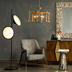 Торшер черный с 2-мя большими лампами Black Diffusers варинант исполнения - 3 | Loft Concept в Рязани