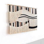Художественный Гобелен из нитей Макраме Dunes Wall Art варинант исполнения - 1 | Loft Concept в Рязани